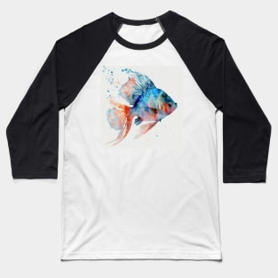 Painted Goldfish Baseball T-Shirt